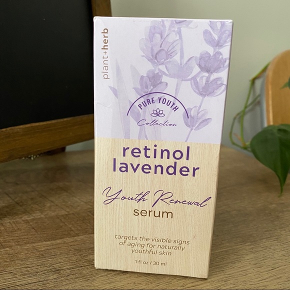 Pure Youth Retinol Lavender Renewal Serum - NEW - Picture 2 of 3